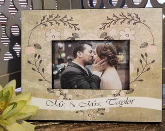 Wedding date frame | Etsy