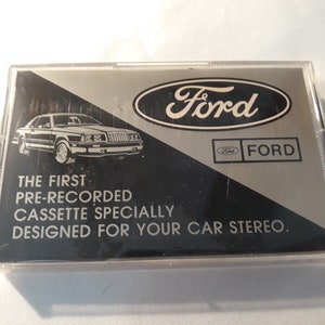 Sealed Ford Audio Systems Demonstration #E5AF-19A197-CA (Car Demo Tape) Cassette Tape