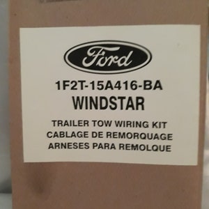 NEW Ford OEM Trailer Tow Wiring Kit Windstar 1F2T-15A416-BA