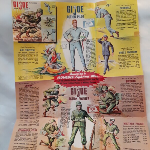 Gi Joe Catalogs Etsy