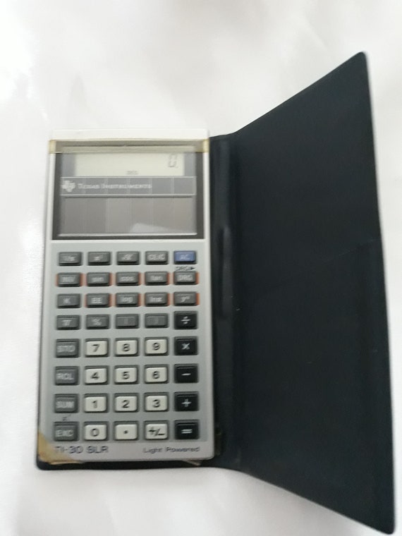 Calculatrice Scientifique Texas Instruments TI-30X Vintage - Occasion, Fonctionnelle, Rétro