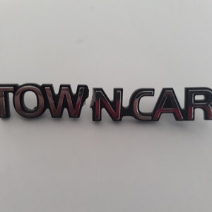 Lincoln Town Car Badge Emblem