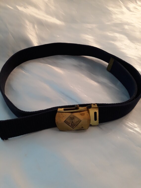 Vintage cub scout belt Gem
