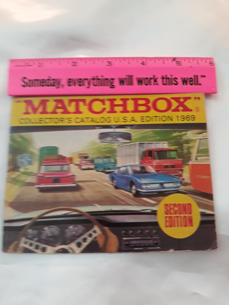 Vintage Matchbox Collectors Catalogue 1969 USA Edition Etsy