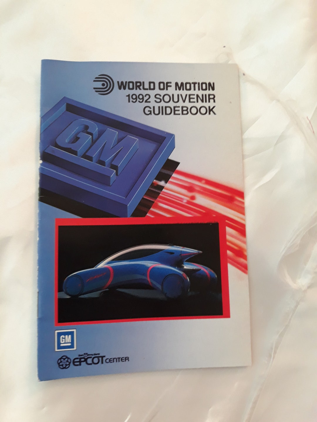 World of Motion 1992 Souvenir GM Guidebook - Epcot Center - Vintage - Etsy