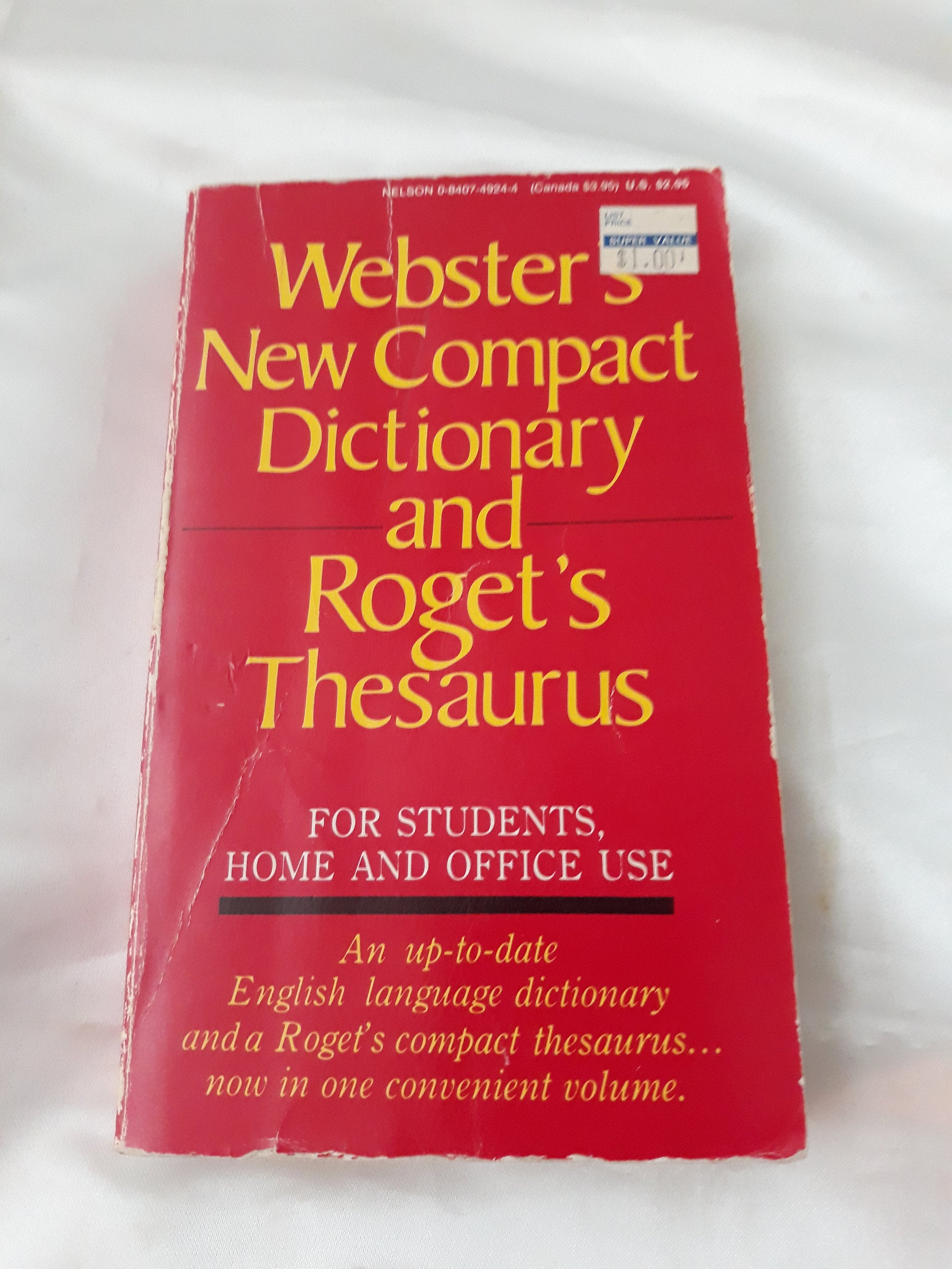 Roget's International Thesaurus Set 1960s Complete Vocabulary Book