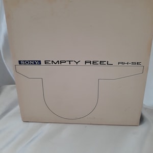 Vintage Sony Empty Reel RH-SE