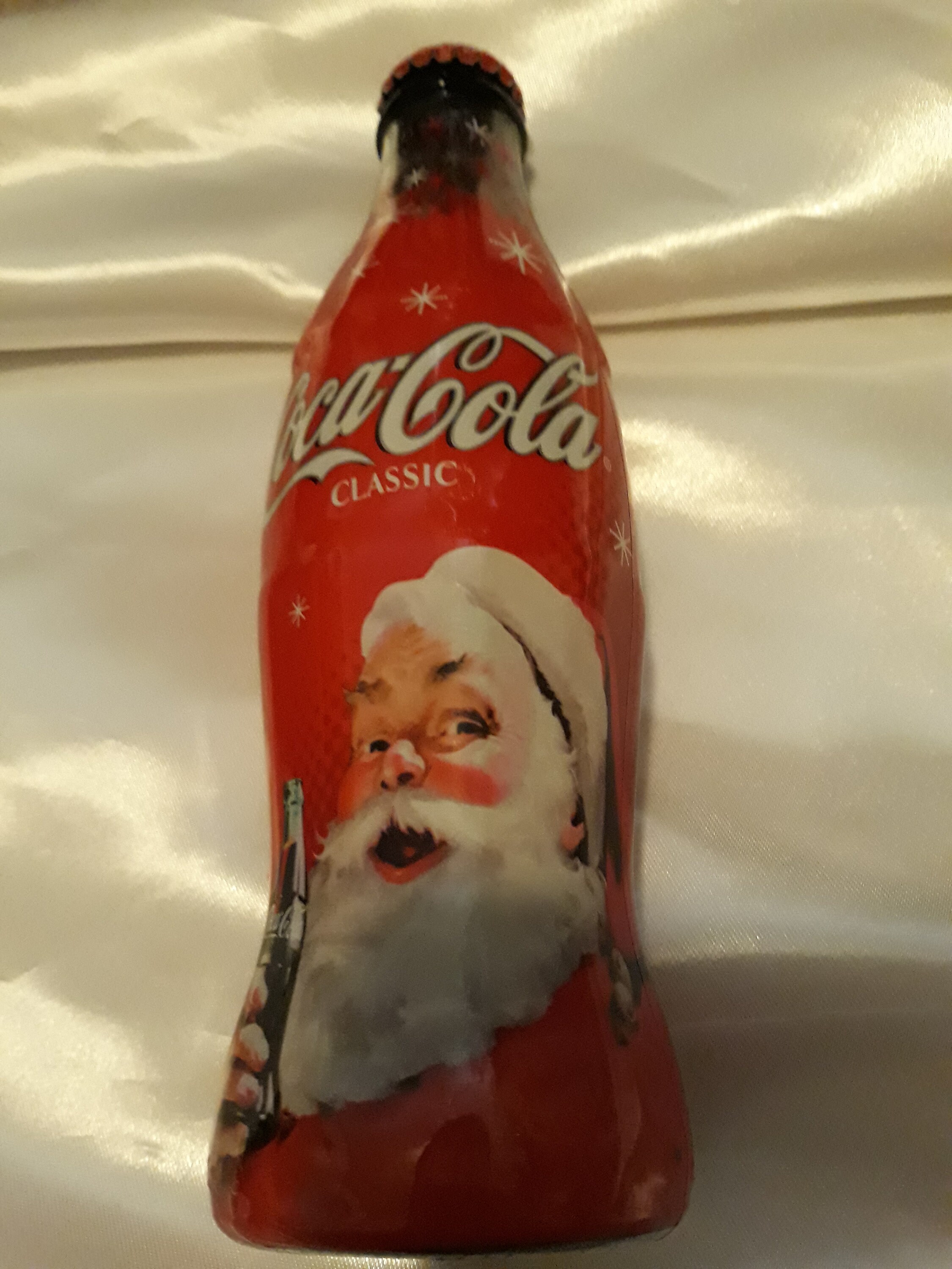 2004 Christmas Coke Bottle 8 Oz Etsy