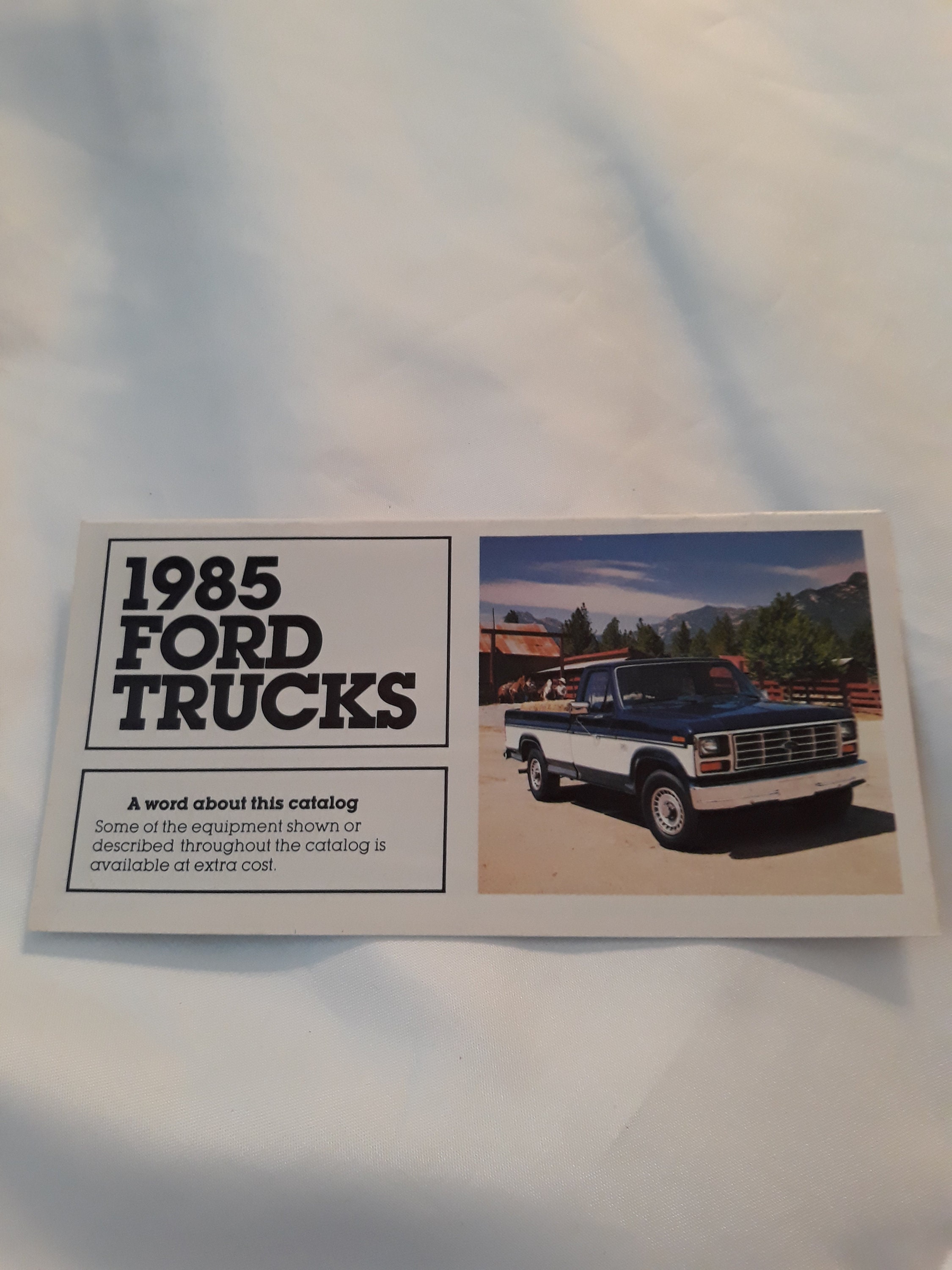 1985 Ford Trucks Catalog Etsy