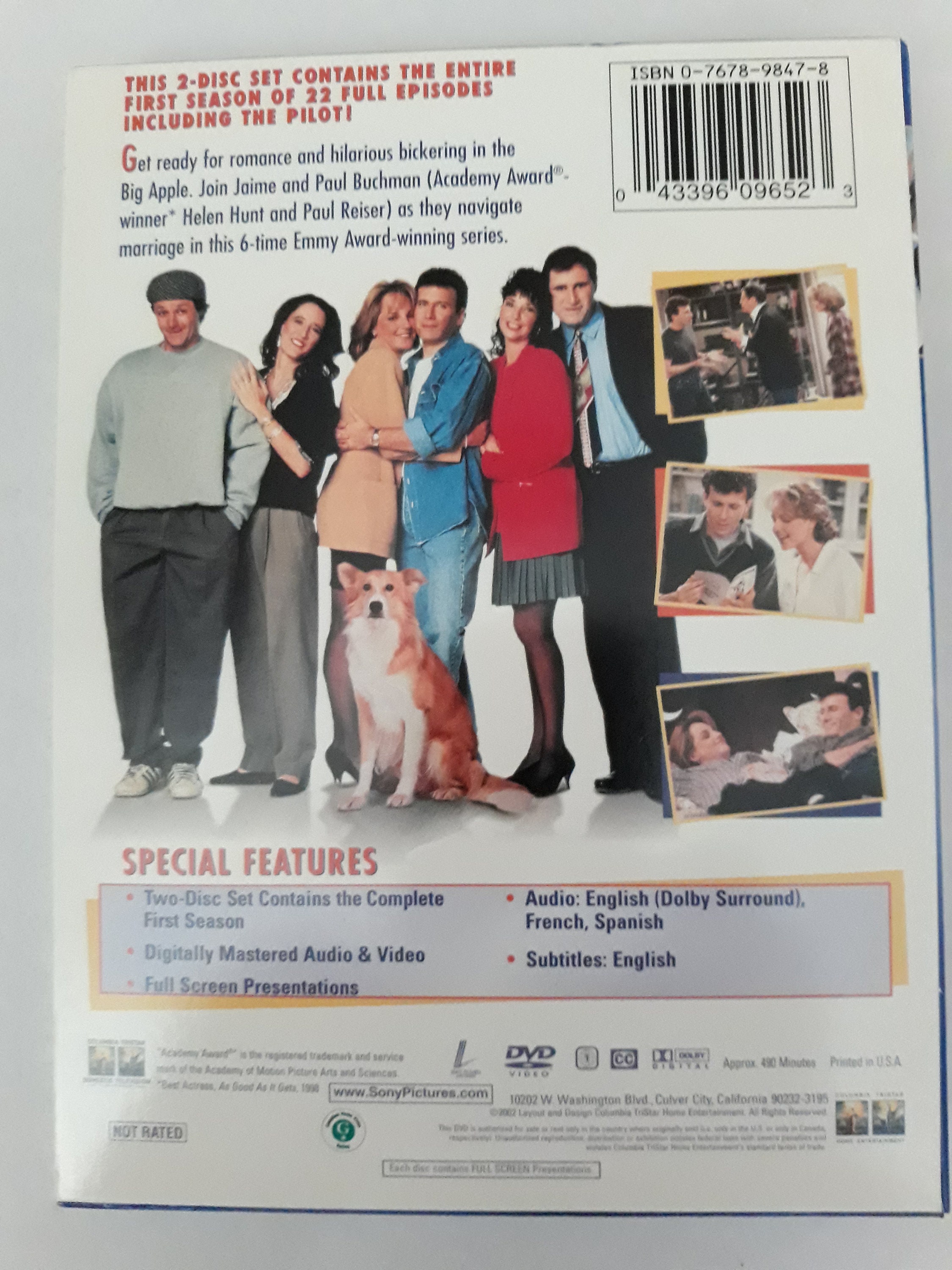 Mad About You Season One DVD Etsy