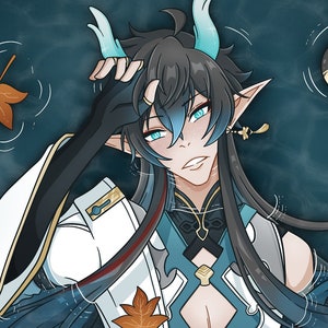 Honkai Star Rail Inbibitor Lunae Art Print