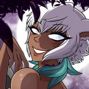 Final Fantasy XIV Y’shtola Rhul Print