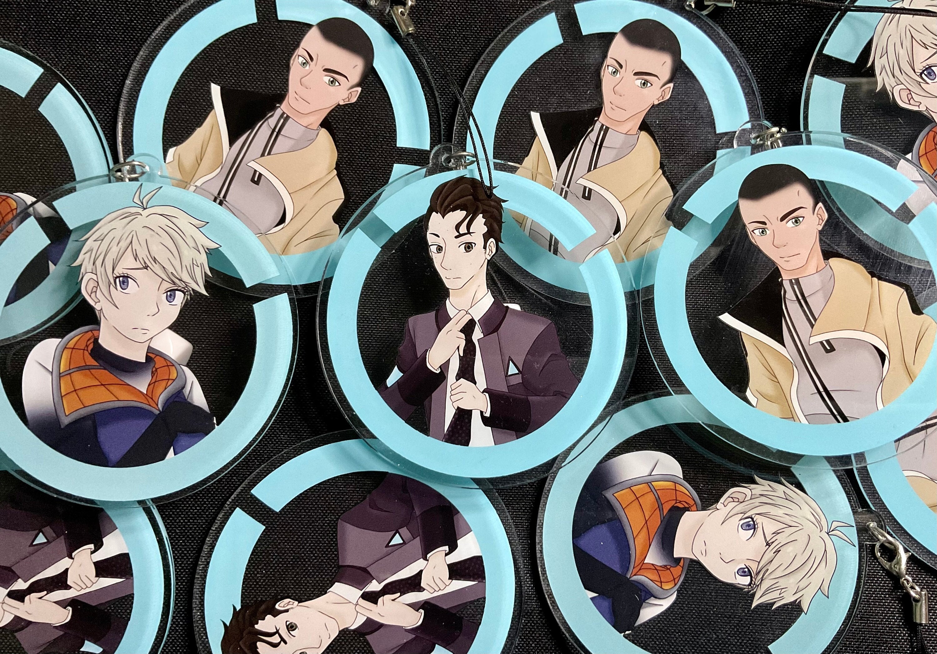 Detroit Become Human 2 inch double-sided charms by Toguchin on DeviantArt