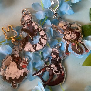 Zenless Zone Zero Victoria Housekeeping Single Sided Keychains