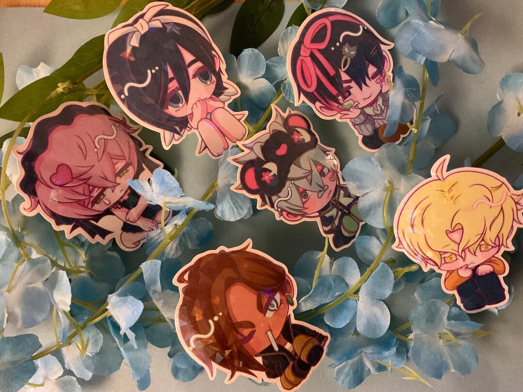 Alien Stage Chibi Singer Sticker - Etsy.de