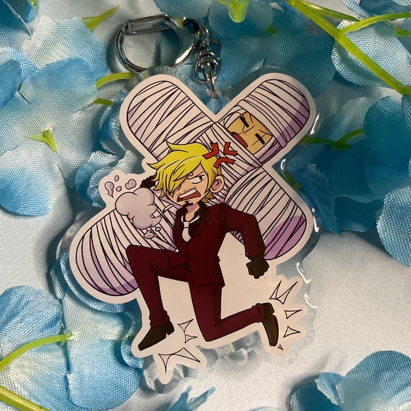 Porte-clés Sanji Vinsmoke une pièce