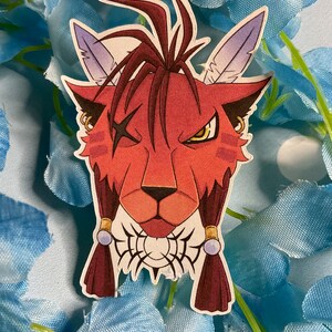 Final Fantasy VII Red XIII Sticker