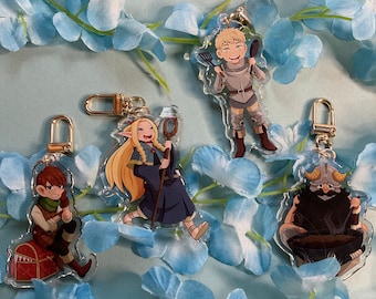 Dungeon Meshi Double Sided Keychains