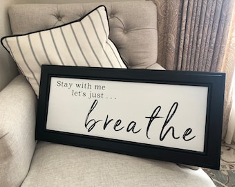 Pearl Jam | Just Breathe Wooden Sign