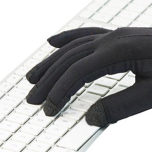 The Writer&#39;s Glove: Graphene Typing Gloves - Warm, Thin, Touchscreen - Free US Shipping