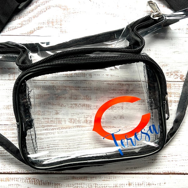 Clear Fanny Pack for Stadium - Etsy