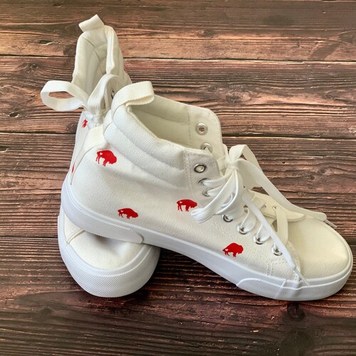 Buffalo Bills High-top Sneakers Buffalo Bills Sneakers Bills - Etsy Buffalo Bills High-top Sneakers Buffalo Bills Sneakers Bills - Etsy