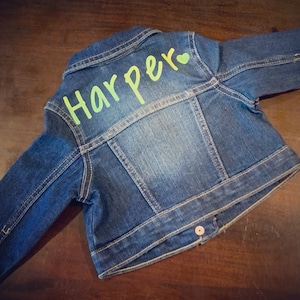 Personalized Jean Jackets