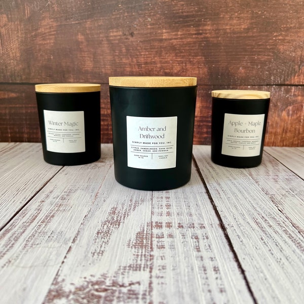 Soy Candle, 100% Soy Candle, Essential Oil Soy Candle, Personalized Candle, Soy Essential Oil Candle, Candles, Custom Candle, gift idea,