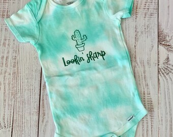 Lookin’ Sharp baby onesie, toddler t-shirt, custom onesie, custom kids shirt, Lookin’ sharp