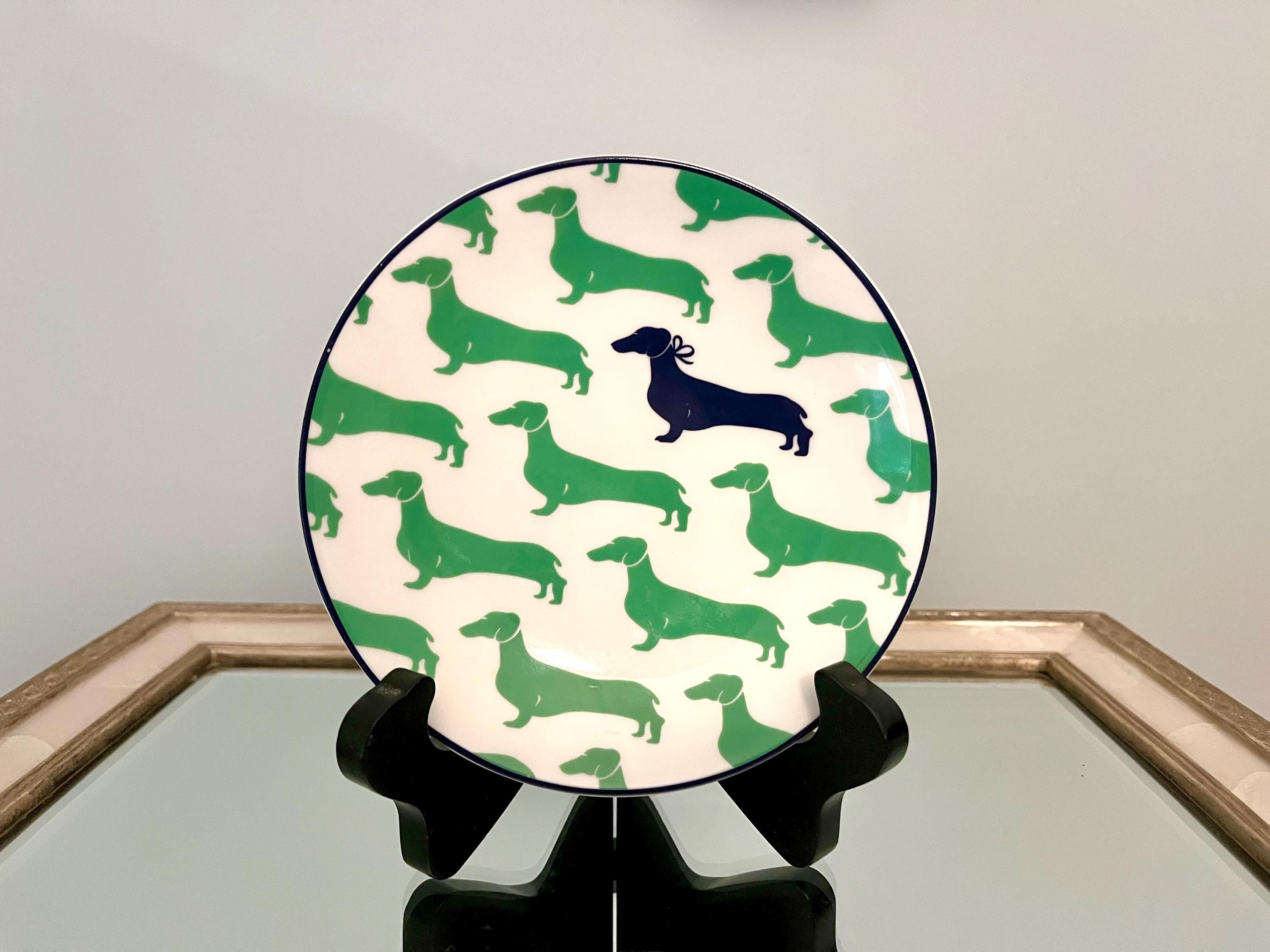 Kate Spade New York Lenox Wickford Dachshund Weiner Dog Plate