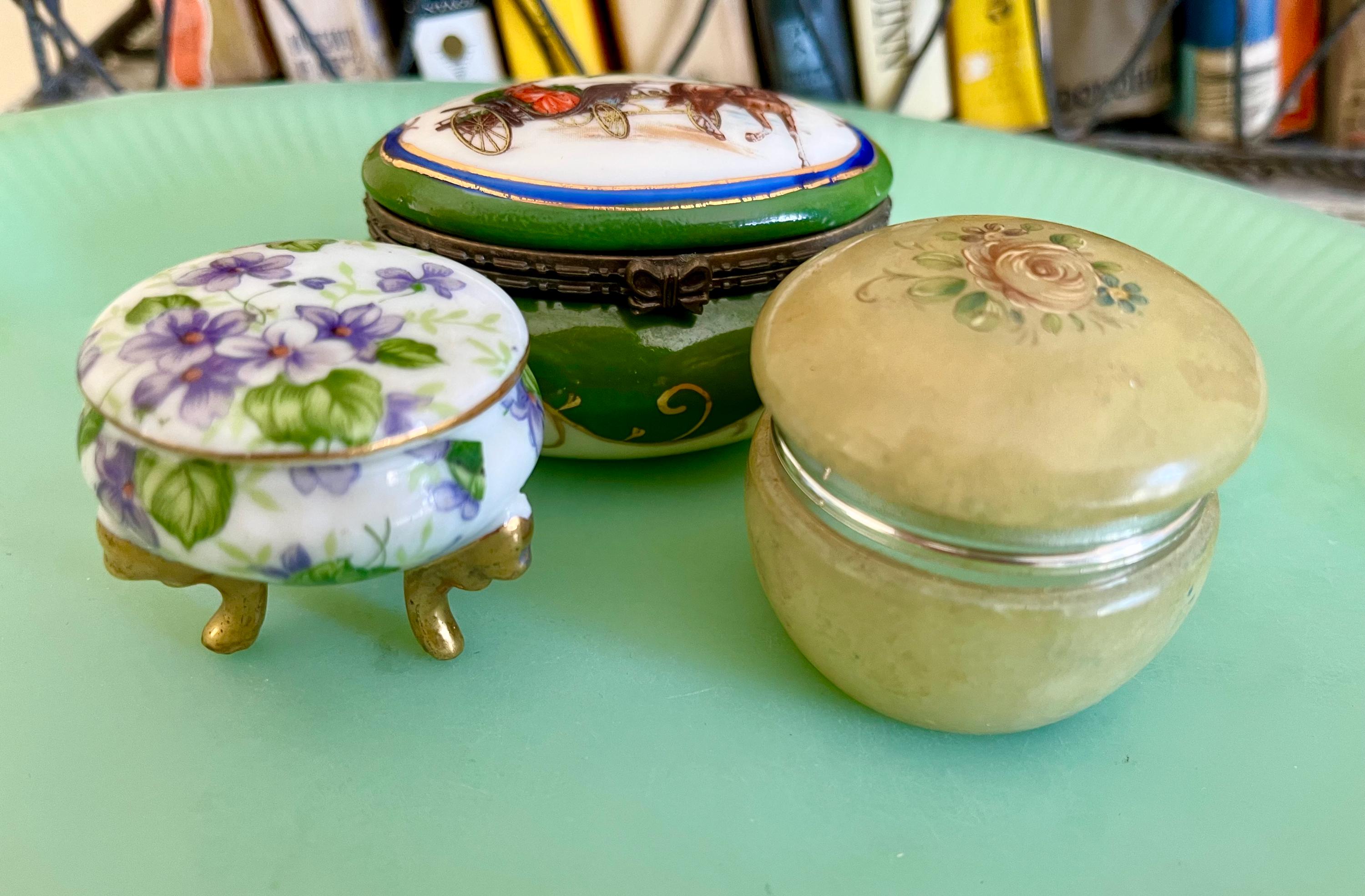 Japan Footed Trinket Box - Etsy