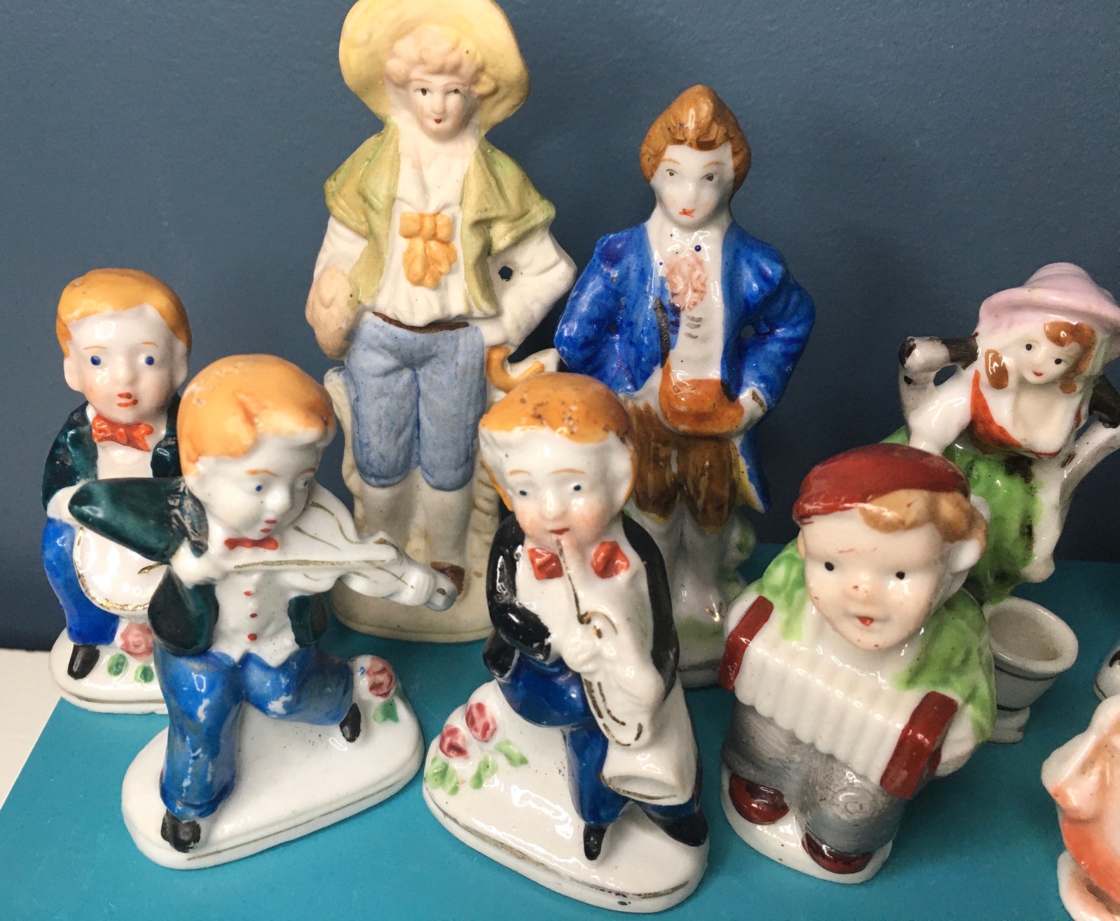 Lot of 20 Japan Miniature Figurines. Occupied Japan Hand Etsy