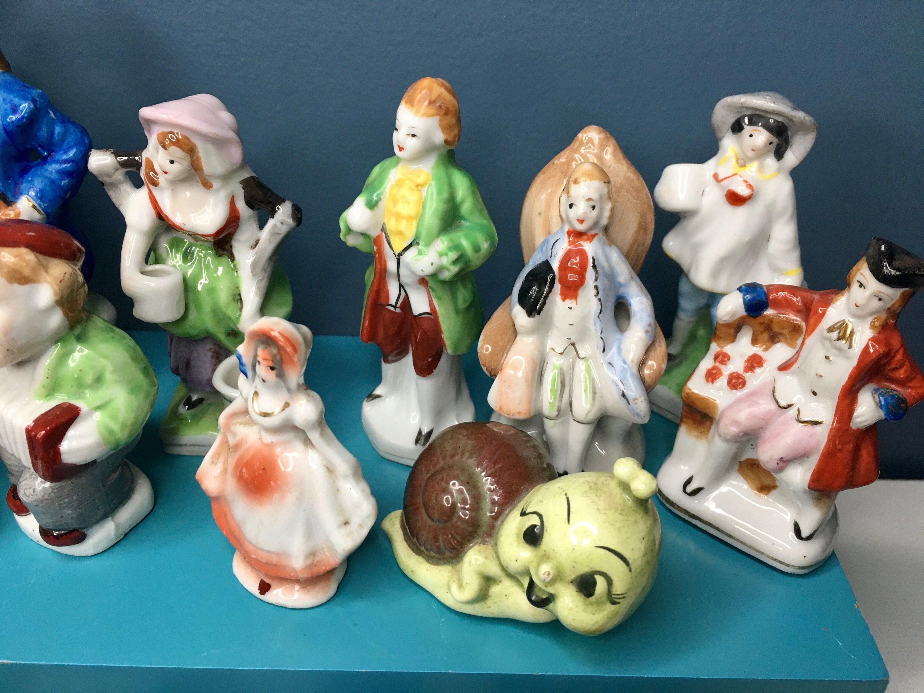 Lot of 20 Japan Miniature Figurines. Occupied Japan Hand Etsy