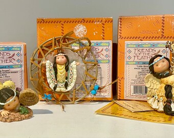 Friends of the Feather Figurine Ornamanet by Enesco. Little