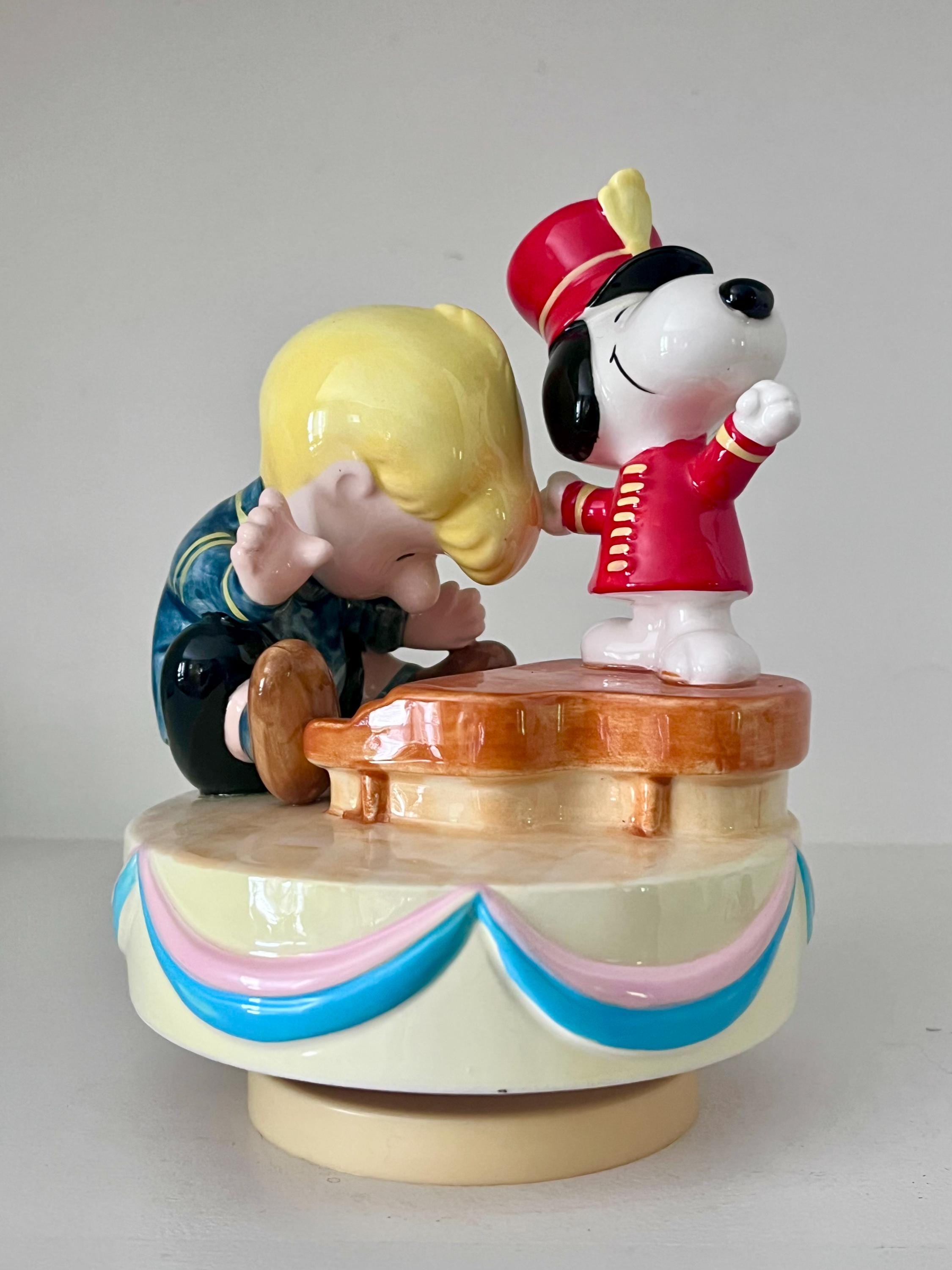 Peanuts Schmid Music Boxes - Etsy