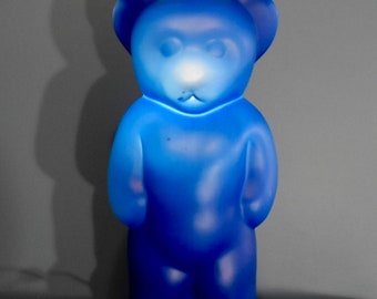 Vintage Blue Gummy Bear Lamp for sale at Pamono