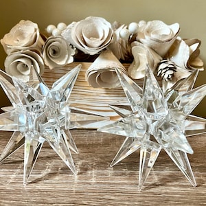 スワロフスキー　キャンドルホルダー　スター　2002年　ケース付き　希少 スワロフスキー キャンドルホルダー スター 2002年 ケース付き 希少