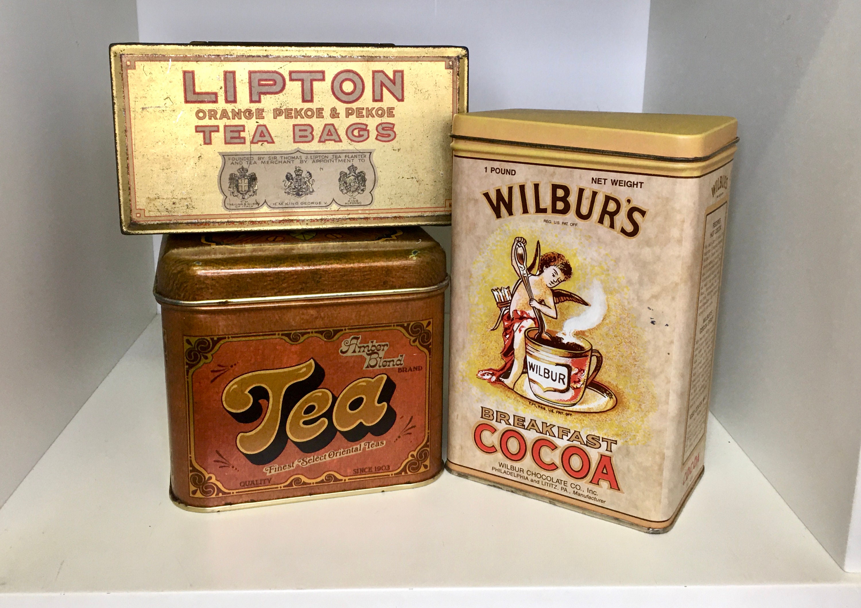 Rare Lipton Tea Tin - Etsy