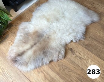 100% British Undyed Rare Breed Sheepskin Rug - 283