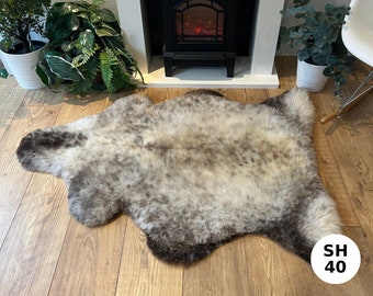 100% British Undyed Rare Breed Short Fur Sheepskin Rugs -  SH40