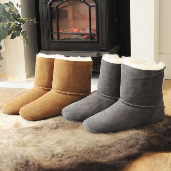 Limited Edition – Sheepland Luxury Sheepskin Indoor Slipper Boots