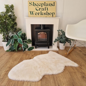 Genuine British Sheepskin &quot;Baby Safe&quot; Rug for Babies and Infants