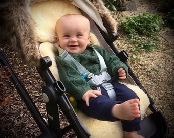 Baby Sheepskin Pushchair Liners