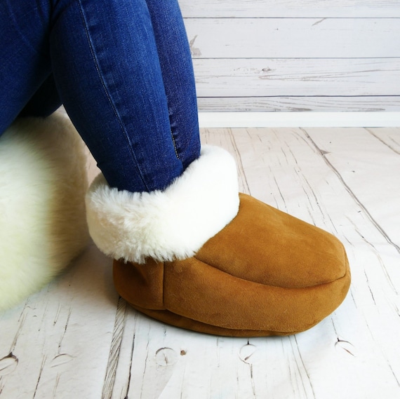 Sheepskin Double Foot Muff Footwarmer for Work or Home Luxury Warmth