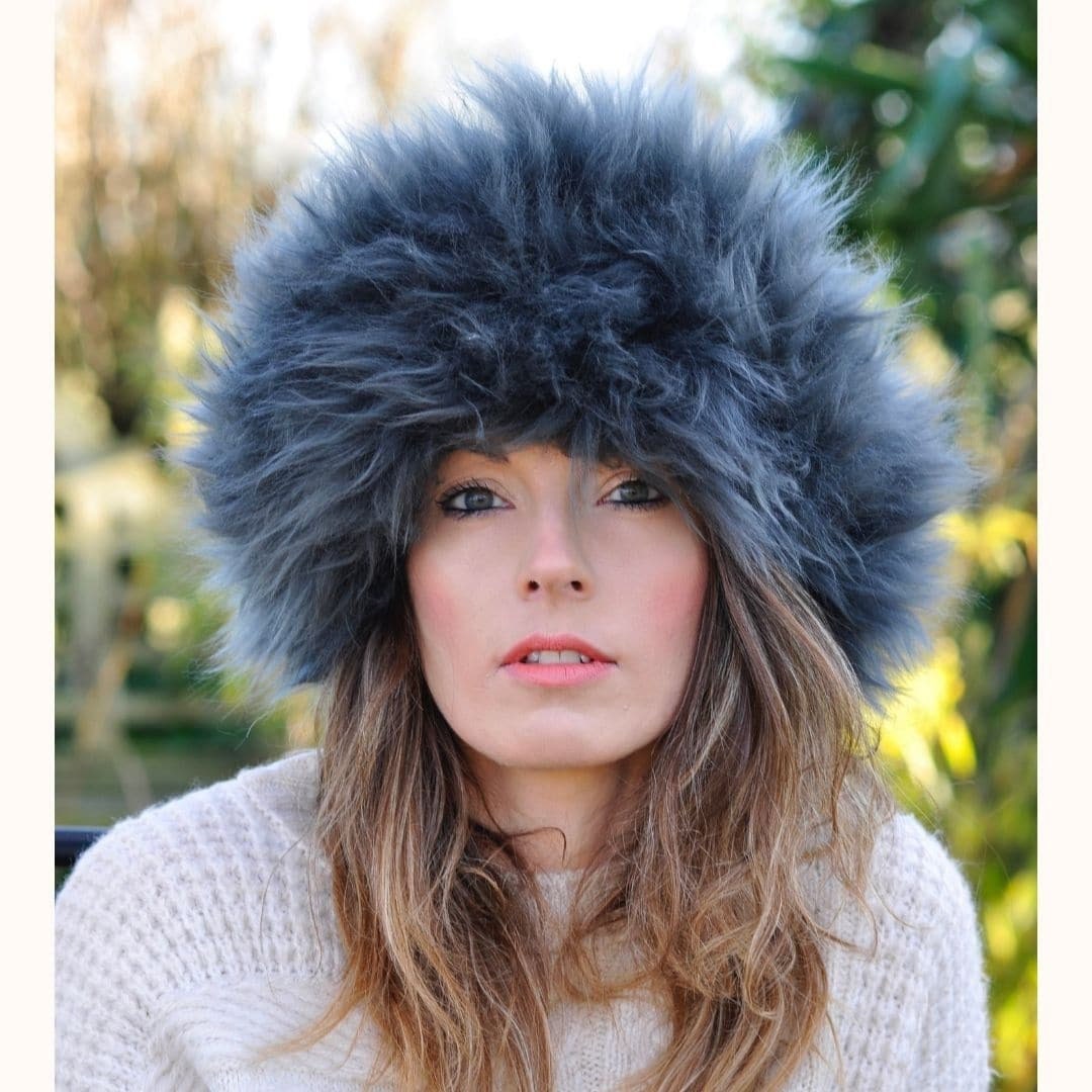 Limited Edition Handmade British Ladies Long Fur Sheepskin - Etsy UK