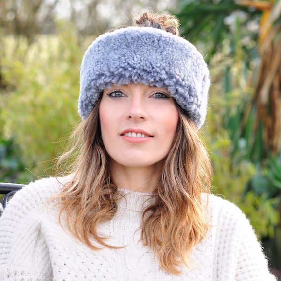 Frauen Mädchen Winter Warm Halten Kappe Nähen Outdoor Plüsch Hüte  Gestrickte 。
