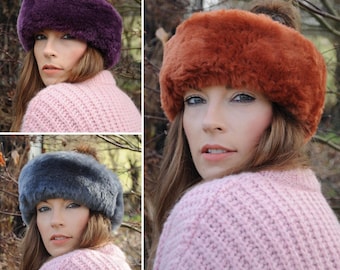 Sheepland 100% British Made ‘Rosalie’ Sheepskin Headband