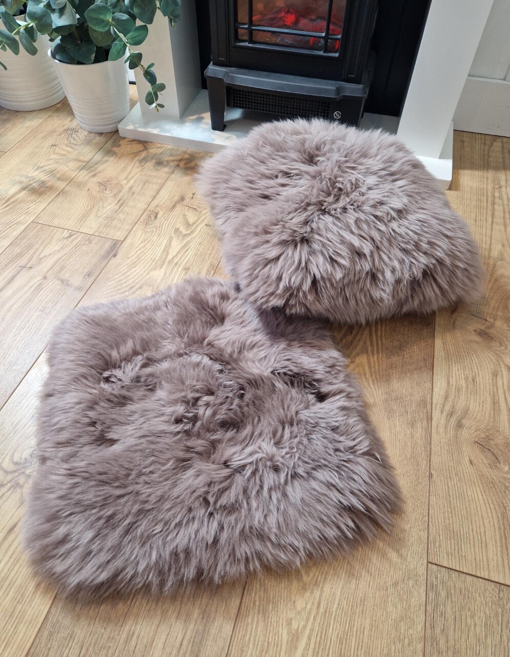 Sheepskin Cushion Cover Various Colours Etsy UK
