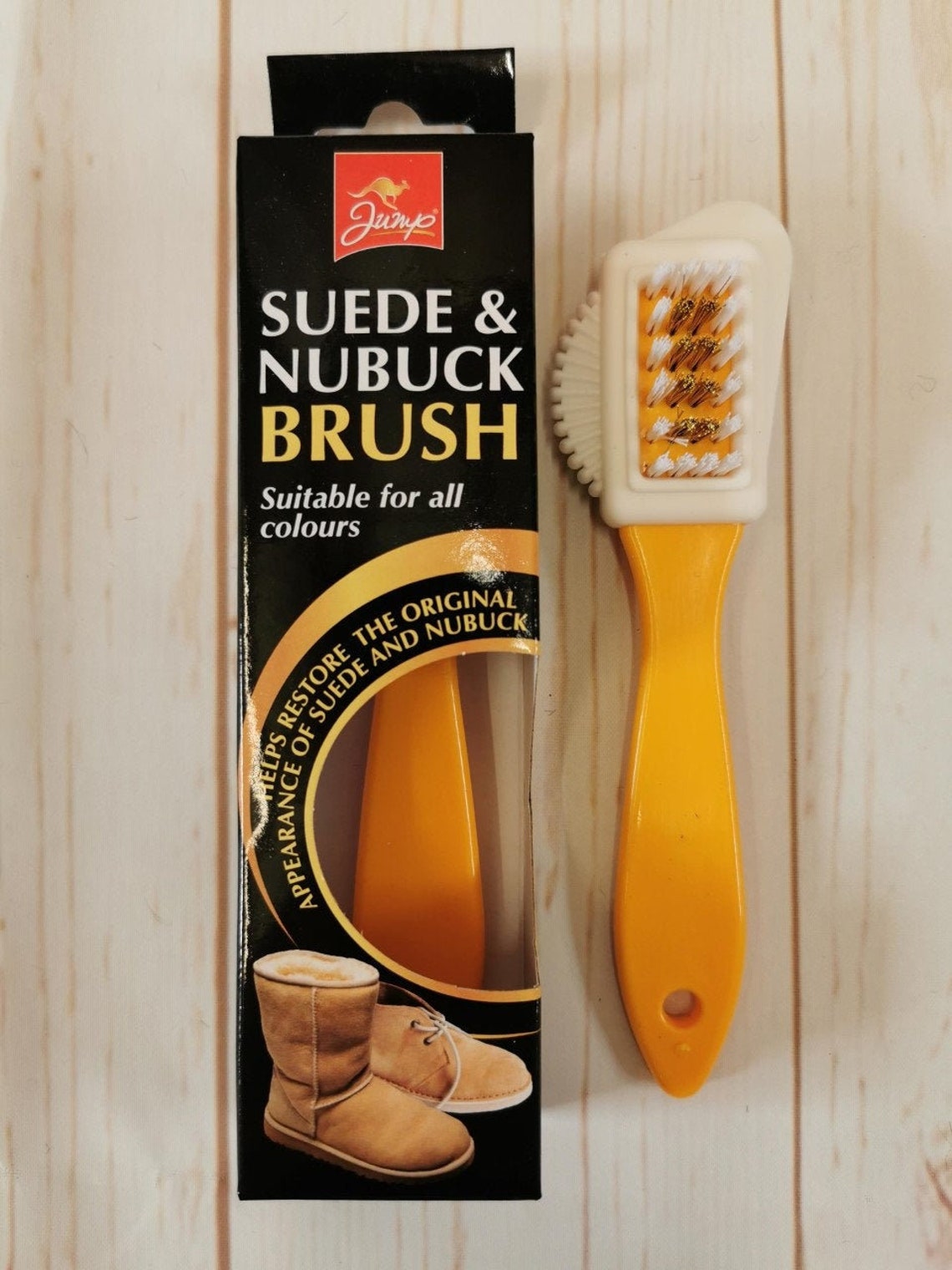 suede and nubuck brush