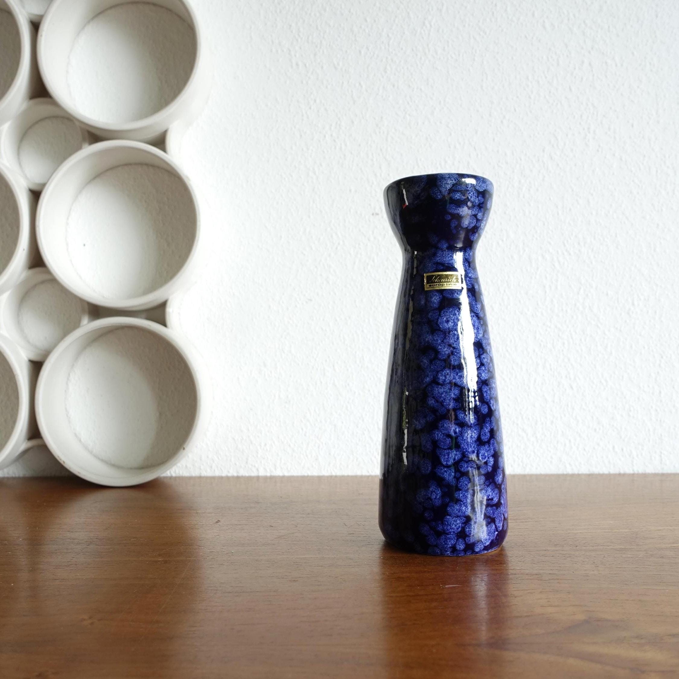 Scheurich blue vase - Etsy 日本